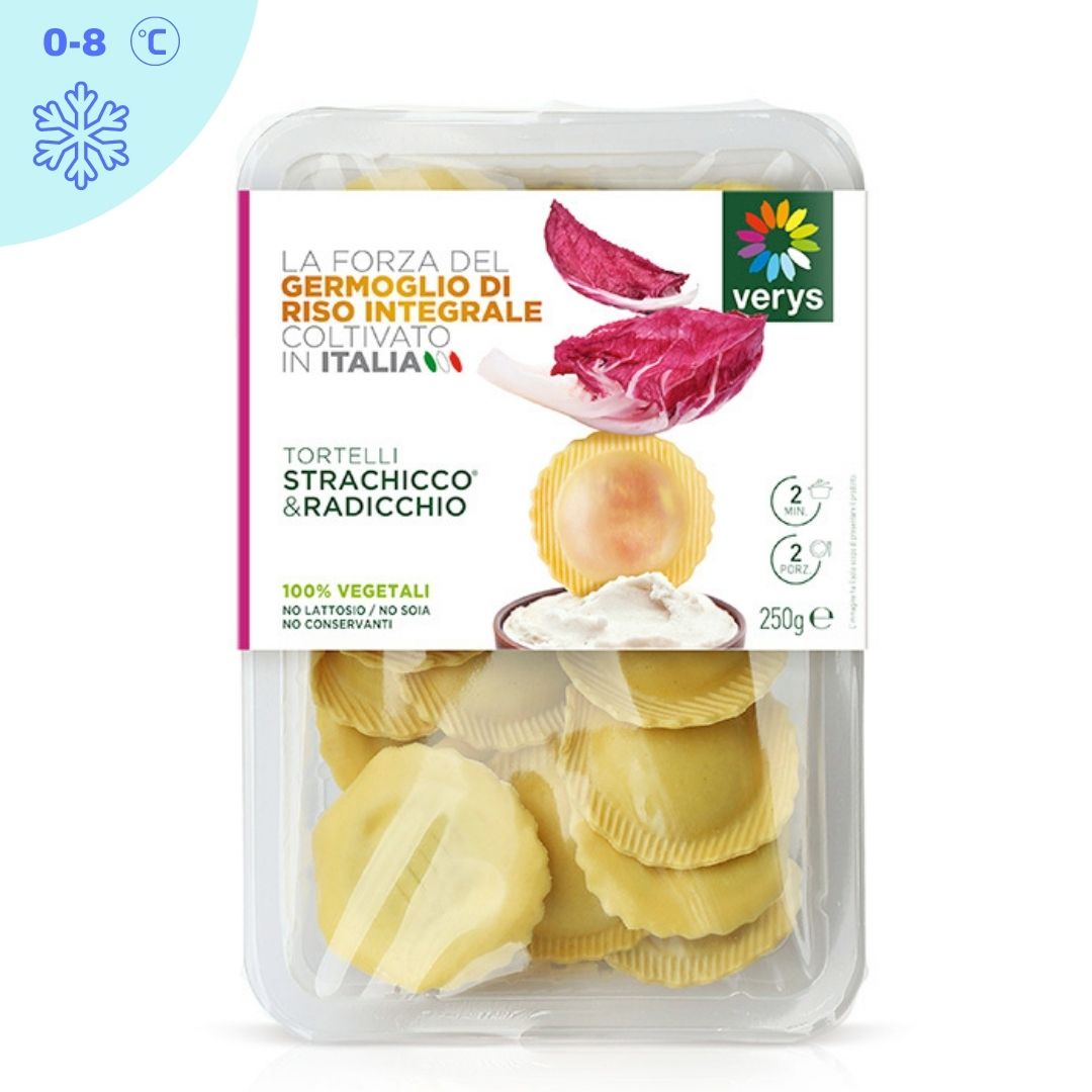 TORTELLI VERYS STRACHICCO E RADICCHIO G 250